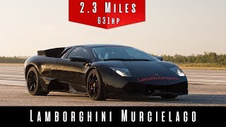 2009 Lamborghini Murcielago Top Speed Test [upl. by Kwabena935]