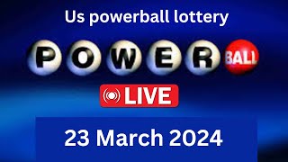 Powerball drawing live Results 23 March 2024  powerball drawing live today [upl. by Sevart780]