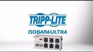 Tripp Lite Isobar 6Outlet Surge Protector  ISOBAR6ULTRA [upl. by Aborn544]