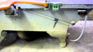 The Porter 16 inch woodworking jointer with infeed [upl. by Anirahtak]