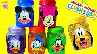 JUGUETES SORPRESAS MICKEY MOUSE ORBEEZ COLORES BOLSITAS SORPRESAS HUEVOS KINDER ESPAÑOL ESTRELLITA [upl. by Nnylahs]