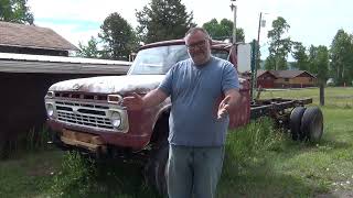 Ford F500 Fummins Fitting the engine [upl. by Belinda765]