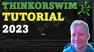 ThinkorSwim Tutorial For Beginners 2023 [upl. by Sabanrab]