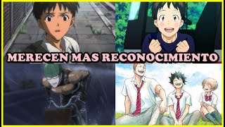 LOS PERSONAJES MAS INFRAVALORADOS DE LA HISTORIA DEL ANIME [upl. by Amby]