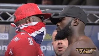 DERECK CHISORA VS CARLOS TAKAM  FACE OFF  WEIGH IN REACTION amp RESULTS [upl. by Nitz]