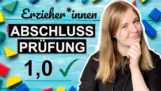 10 in jeder Abschlussprüfung  Wie ich mich vorbereitet amp gelernt habe  Erzieher Ausbildung [upl. by Cohby86]