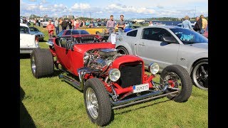 Wheels Nationals Classic MotorMeet 2017 Haparanda  SWEDEN [upl. by Aimahs750]