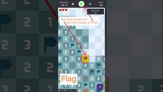 MineSweeperOdyssey Flagging and Clearing in Touch Mode [upl. by Ynnaej]