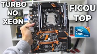 XEON COM TURBO FICOU INCRÍVEL VEJA O UNLOCK TURBO NA PLACA MÃE X99 COMO FAZ VALE A PENA [upl. by Farron]