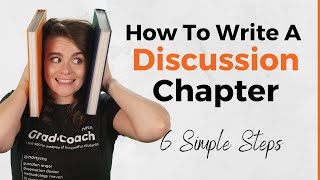 Dissertation Discussion Chapter How To Write It In 6 Steps With Examples [upl. by Enelhtac]