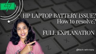 Are you facing different types of HP laptop battery issue SOLUTIONS amp BATTERY CALIBRATION [upl. by Mccahill]