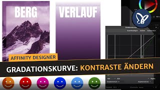 Affinity DesignerTutorial Gradationskurve [upl. by Freddie]