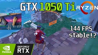 GTX 1050 Ti · I5 10400F ·Works 2024 · Fortnite 1080p LOW [upl. by Aynatahs958]