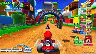 Mario Kart Arcade GP DX 118 Arcade Gameplay Walkthrough Part 1 Toad Cup Longplay [upl. by Elitnahc]