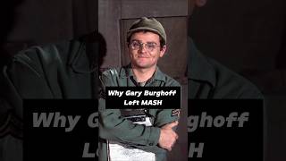 Why Gary Burghoff Departed from MASH shorts mash [upl. by Jim290]