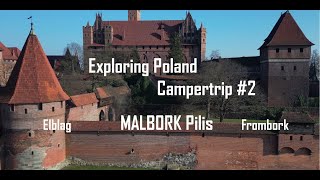 Exploring Poland elbląg malbork castle  2 dalis [upl. by Arta776]