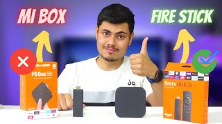 Who Is Best  MI Android Box Vs Amazon Fire Stick 2022  Amazon Stick Vs Mi Box [upl. by Coreen742]