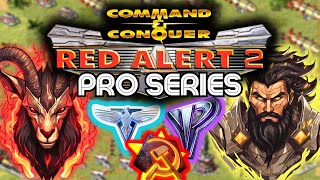 🔴Yuris Revenge Pro 1v1  World Series Tournament Command amp Conquer Red Alert 2 [upl. by Suraved21]