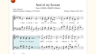 Soul of my Saviour Tune Anima Christi Maher J Hegarty  William J Maher [upl. by Abdella662]