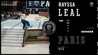 Rayssa Leals 2nd Place Finish at SLS Paris  Best Tricks [upl. by Ahtnammas]