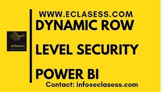 DynamicRowLevel SecurityRLS in Power BI [upl. by Emilee443]