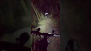 Scary but funmtbnight riding mtb freeride [upl. by Naeroled]