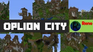 Rene  Building Oplion city MINECRAFT Wynncraft texture pack [upl. by Fiann]