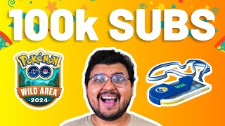 Sorteo AREA SILVESTRE en POKEMON GO ⭐ Celebracion 100k Subs [upl. by Nevak]