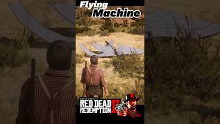 Flying Machine 🛸🛸🛸 Red Dead Redemption 2 rdr2 rdr2gameplay rdr2secret gaming viralvideo [upl. by Nishom543]