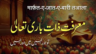 Marfat e Zaat e Bari Tala  Tu aur Nahin Main aur Nahin  By Meraj Afzaly [upl. by Kath870]