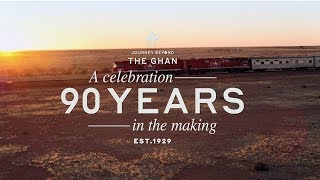 The Ghan  All Inclusive Rail Journeys  90 Years  15s [upl. by Salis]