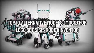 Top 10 Alternative Models MOCs for LEGO Set 51515 Robot Inventor [upl. by Janis449]