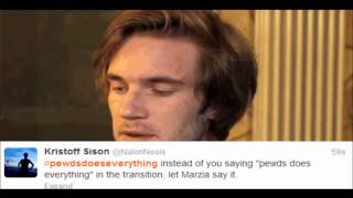 MARZIA SAYS PEWDS DOES EVERYTHING [upl. by Wester]