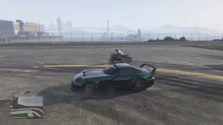 GTA V  Bravado Banshee 900R vs Shitzu Hakuchou Dodge Viper [upl. by Noval]