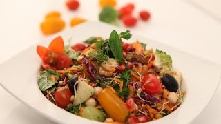 Rainbow Salad Health and Colors  Be Fit Be Cool AAPI VahRehVah [upl. by Dachia]