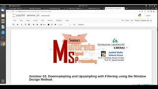 Downsampling and Upsampling with Filtering using the Window Method in Python  Signal Processing [upl. by Atilahs925]