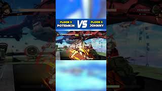 GGST ▰ Potemkin F3 vs Johnny F3 Guilty Gear Strive Low Level Gameplay [upl. by Asiil]