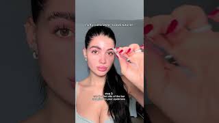 Fluffy “laminated“ brow tutorial 🤭browtutorial shorts slina [upl. by Batchelor]