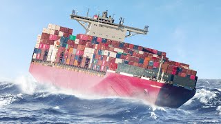 A Day in Life of a Container Ship in Middle of the Ocean [upl. by Eremaj]