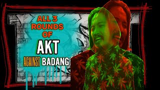 AKT ALL 3 rounds vs BADANG PSP [upl. by Schild248]