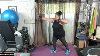 Weight training Home workout plus size edition [upl. by Eeliab]