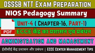 ईसीसीई केंद्र प्रशासन और प्रबंधन के सर्वश्रेष्ठ तरीके  ECCE Center Management Tips part 1 [upl. by Seedman701]