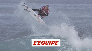 la vague à 833 points de Andino au Pro France 2019  Adrénaline  Surf [upl. by Doris]