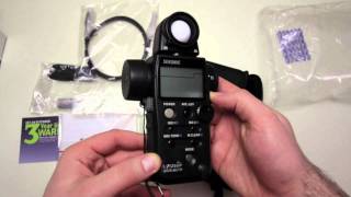 Sekonic L758DR DigitalMaster Unboxing amp Overview  Close Ups [upl. by Anuska997]