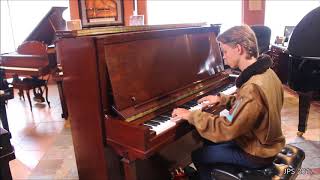 In Search of the Worlds Greatest Upright Pianos Part 7 Steinway K  Steinway also makes a 1098 [upl. by Milas]