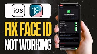 How To Fix iPhone Face ID Not Working After iOS 18 Update  SOLVED [upl. by Penhall]