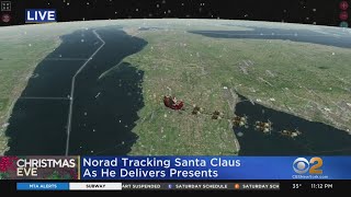 NORAD Santa Tracker 11PM Update [upl. by Leahcin]