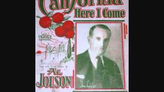 Cliff Edwards  California Here I Come 1924 [upl. by Shaylyn]