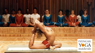 BKS Iyengar  Barbican Demonstration 1984 [upl. by Ttennaj]