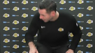 JJ Redick walks out of presser after Lakers loss to Grizzlies  NBA on ESPN [upl. by Civ]